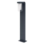 Ledvance Smart+ Wi-Fi LED Lampadaire extérieur Cascade Foncé Gris Extérieur 10W 420lm - 830 Blanc Chaud | 80cm - RGBW - Dimmable