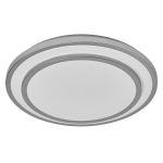 Ledvance Plafonnier LED Orbis Berlin Argent 36W 2450lm - 830 Blanc Chaud