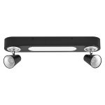 Ledvance LED Decor Spot Neptune Acier Noir 20W 635lm - 830 Blanc Chaud