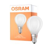 Osram LED Classic LED E14 Poire Filament Dépolie 1.2W 255lm - 827 Blanc Très Chaud | Équivalent 25W