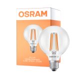 Osram LED Lamps E27 Globe Filament Claire 2.2W 470lm - 827 Blanc Très Chaud | Équivalent 40W