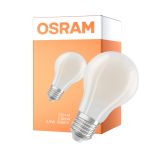 Osram Classic LED E27 Poire Filament Dépolie 3.8W 806lm Ultra Efficiency - 840 Blanc Froid | Équivalent 60W