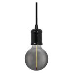 Osram LED Vintage 1906 Suspension Luminaire Bobbin Noir | Convient pour E27