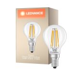 Ledvance Classic LED E14 Poire Filament Claire 3.4W 470lm - 827 Blanc Très Chaud | Équivalent 40W