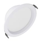 Ledvance Downlight LED Comfort Opale Aluminium Blanc 18W 2160lm 180D - 930-940 CCT | 160mm - Diamètre 150mm - IP44 - Meilleur Rendu Des Couleurs - Zigbee Dimmable 