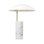 DFTP by Nordlux Lampe De Chevet Mademoiselles Marbre et Métal Blanc | Convient pour 1x GU10