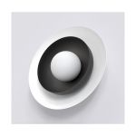 Emibig Applique Murale Poppi Acier Blanc | Convient pour 1x G9 - Max 8W