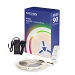 Noxion Rubans LED Naga 5 Mètre Ensemble complet - Zigbee - 24V - 90LEDs/m - 12W/m - RGBW - 930-965 Variable Blanc | 12mm - IP20 - Meilleur Rendu Des Couleurs - SMD2835+SMD5050