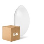 Lot 5x Ledvance Surface Circulaire 350 Blanc 18W 1440lm - 840 Blanc Froid | IP44 - Équivalent 2x18W