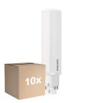 Lot 10x Philips CorePro PL-C LED 5.5W 600lm - 830 Blanc Chaud | 4-Pins - Équivalent 13W