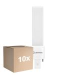 Lot 10x Ledvance DULUX-S LED 3.5W - 830 Blanc Chaud | 2-Pins - Équivalent 7W
