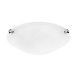 Eglo Mur et Plafonnier Salome Acier Chrome | IP20 - Convient pour 1x E27 