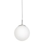 Eglo Suspension Luminaire Rondo Acier Nickel Satiné | Convient pour E27