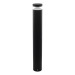 Eglo Lampadaire extérieur Melzo Extérieur Aluminium Noir 11W 1300lm - 830 Blanc Chaud