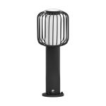 Eglo Lampadaire extérieur Ravello Acier Noir | IP44 - Convient pour 1x E27