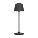 Eglo Lampe De Chevet Mannera Aluminium Noir 2W 200lm - 830 Blanc Chaud | IP54 - Touch Dimmable - USB-C