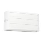 Eglo Applique Murale Camarda Aluminium Blanc | IP54 - Convient pour 1x E27