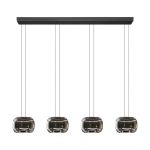 Eglo Suspension Luminaire Hortunas Acier Noir 5.8W 690lm - 830 Blanc Chaud | IP20 - Dimmable 