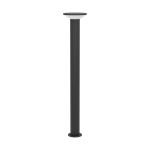 Eglo Lampadaire extérieur Rigosa Acier Noir 10W 1100lm - 830 Blanc Chaud | IP44