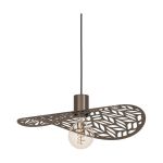 Eglo Suspension Luminaire Swaby Acier Bronze | IP20 - Convient pour 1x E27 