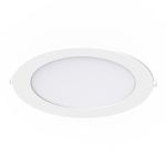 Noxion Downlight LED Slim V2.0 24W 2400lm 120D - 830 Blanc Chaud | 225mm - Diamètre 200mm - IP44 