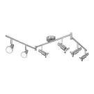 Ledvance Spot LED GU10 Aluminium 6x 3W - 827 Blanc Très Chaud 