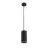SLV Numinos Phase L Suspension Luminaire Aluminium Noir 28W 2475lm 60D - 927 Blanc Très Chaud | Meilleur Rendu Des Couleurs - Dimmable 
