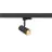 SLV Spot Sur Rail Noblo 3 Phases  Aluminium Noir 62W 620lm 32D - 827 Blanc Très Chaud | Meilleur Rendu Des Couleurs - Dimmable