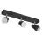 Ledvance LED Decor Spot Plastique Noir 12W 630lm - 827 Blanc Très Chaud | Dimmable