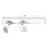 Ledvance LED Decor Spot Mars Acier Blanc 29W 1490lm - 830 Blanc Chaud