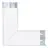 Ledvance Linear IndiviLED Coin Connecteur Blanc