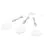 Ledvance Spot LED Spot Magnet Blanc 8W 390lm 100D - 830 Blanc Chaud | 75mm - Dimmable