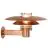 Nordlux Phoenix Applique Murale Cuivre | IP54 - Convient pour E27