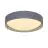 Nordlux Corato 40 Plafonnier Gris | 420mm - Convient pour 3x E14