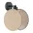 Emibig Applique Murale Motif Acier Noir | Convient pour 1x E27 - Max 15W