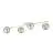 Emibig Plafonnier Splendi Acier Blanc | Convient pour 4x E14 - Max 10W