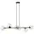Emibig Suspension Luminaire Rossi Acier Noir | Convient pour 6x E14 - Max 10W