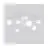 Emibig Plafonnier Holon Acier Blanc | Convient pour 3x G9 - Max 8W, 3x GX53 - Max 12W