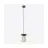 Emibig Suspension Luminaire Ego Acier Brun | Convient pour 1x E14 - Max 10W