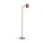 It's about RoMi Lampadaires Salon Marseille Fer Orange | Convient pour 1x E27 