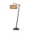 Good&Mojo Lampadaires Salon Iguazu Textile Brun | Convient pour 1x E27 