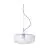 It's about RoMi Suspension Luminaire Verona Verre Transparent | Convient pour 1x E27 