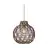 Good&Mojo Suspension Luminaire Mendoza Bambou Burgundy S | Convient pour 1x E27 