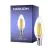 Noxion Lucent LED E14 Bougie Filament Claire 4.5W 470lm - 827 Blanc Très Chaud | Équivalent 40W