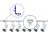 Bright Choice Ensemble complet Rail Monophasé Rail L 1,5 x 2 Mètre Blanc | incl. 7x Spot + GU10 2700K 3W Dimmable + Embout, Connecteur d’Alimentation et L -Connecteur 