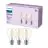 Lot 3x Philips Ampoule LED E27 Poire Filament Claire 7W 850lm - 840 Blanc Froid