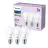 Lot 3x Philips Ampoule LED E27 Poire Dépolie 5W 470lm - 827 Blanc Très Chaud