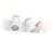 Eglo Plafonnier Consuma Blanc, Brun | Convient pour 3x GU10