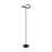 Eglo Lampadaires Salon Castelpoto Acier Noir 17.6W 2000lm - 830 Blanc Chaud | Dimmable