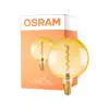 Osram Vintage 1906 LED E27 Globe Filament Dorée 200mm 5W 300lm - 820 Blanc Très Chaud | Dimmable - Équivalent 40W